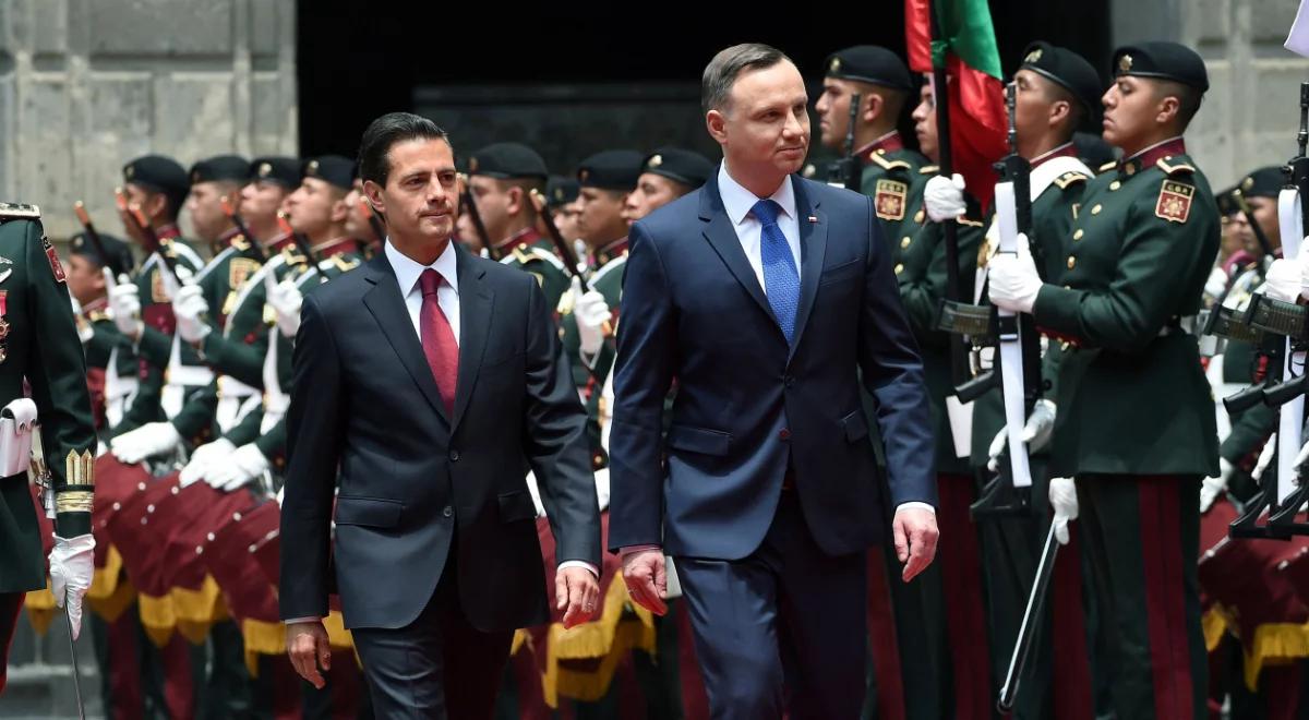 Andrzej Duda w Meksyku. Jest deklaracja o strategicznym partnerstwie