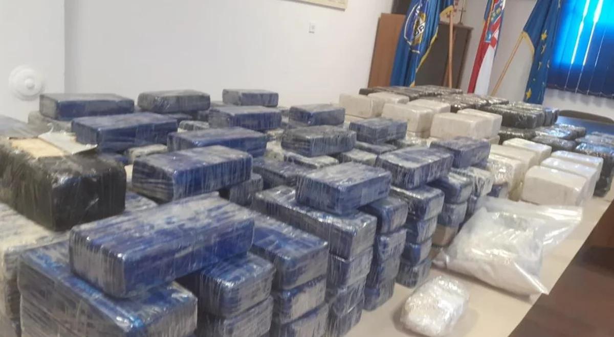 Przejęli prawie ćwierć tony kokainy. Spektakularna akcja chorwackiej policji