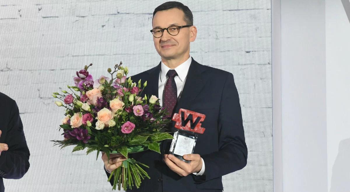 Premier Mateusz Morawiecki laureatem nagrody Człowiek Wolności 2019 tygodnika "Sieci"