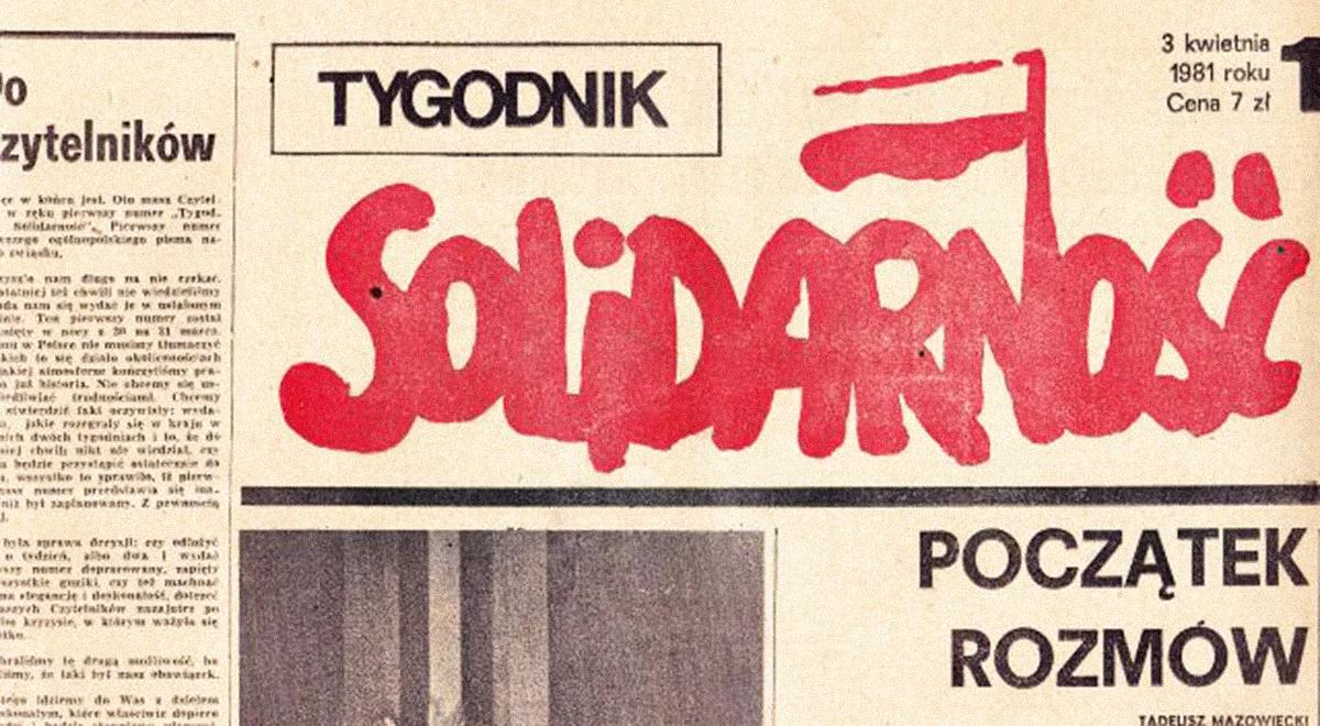 35-lecie "Tygodnika Solidarność". "Byliśmy prekursorami wolności słowa"