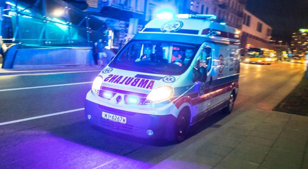 Tragiczny wypadek na Mokotowie. Nie żyje motocyklista
