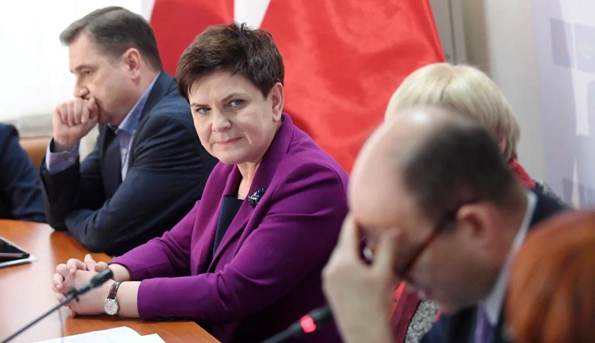 Beata Szydło: tabory się podciągnęły, nie ma potrzeby zmian personalnych w rządzie