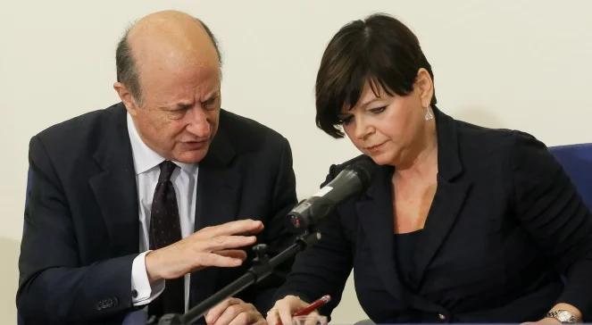 Spadki na giełdzie w czasie konferencji Rostowskiego o OFE