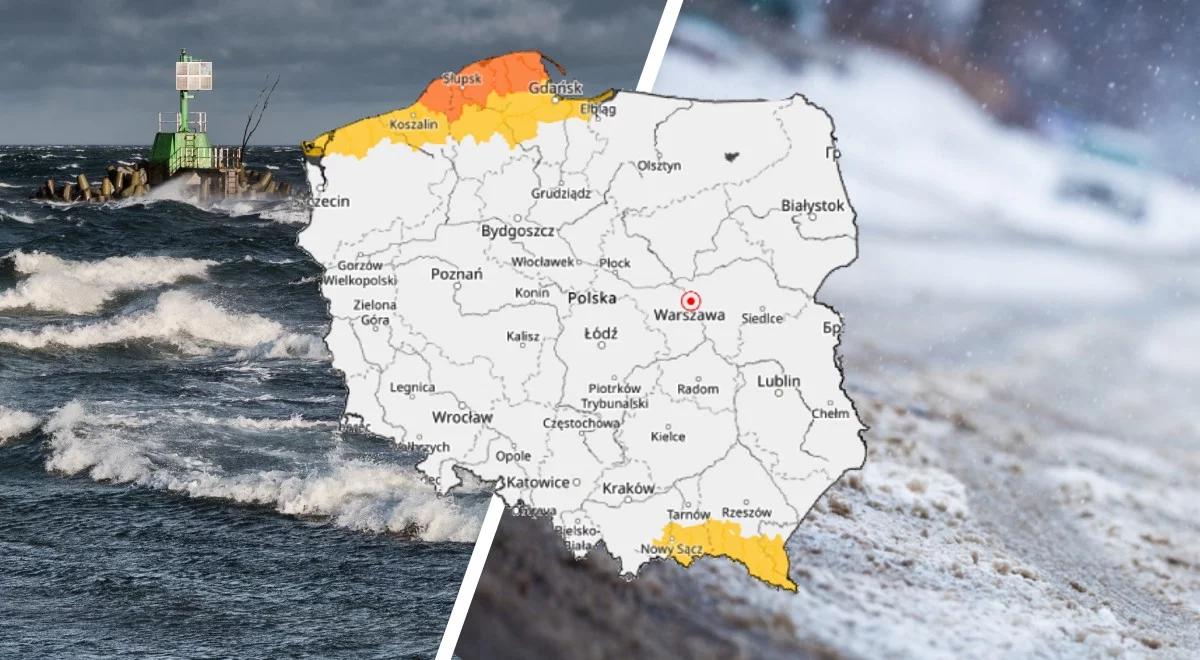 Silny wiatr i marznące opady. IMGW i RCB wydały ostrzeżenia