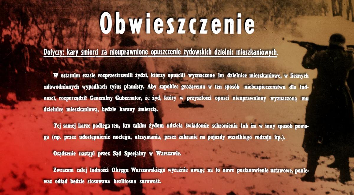 "Będzie stosowana bezlitosna surowość". Kara śmierci dla Polaków za pomoc Żydom