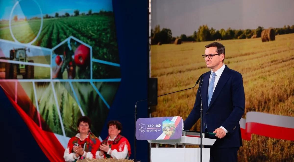 Mateusz Morawiecki: trzeba być wiernym polskiej wsi i polskiemu rolnictwu