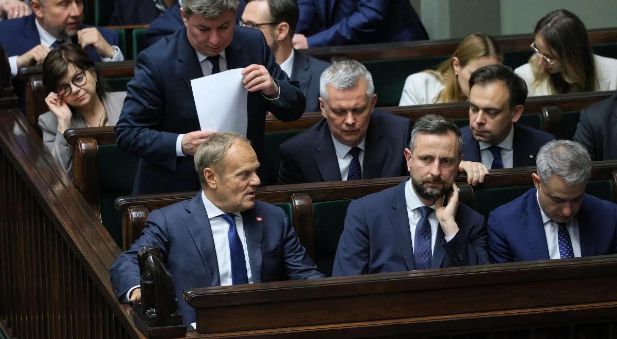 Wotum zaufania dla rządu Donalda Tuska. Jest decyzja Sejmu