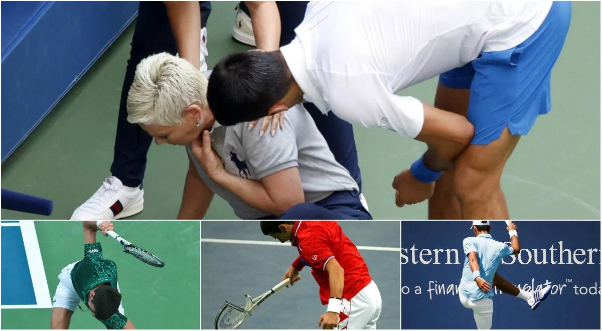 US Open: Djoković zdyskwalifikowany na dłużej? Kyrgios pyta: mnie by zawiesili na 5, 10 czy 20 lat?
