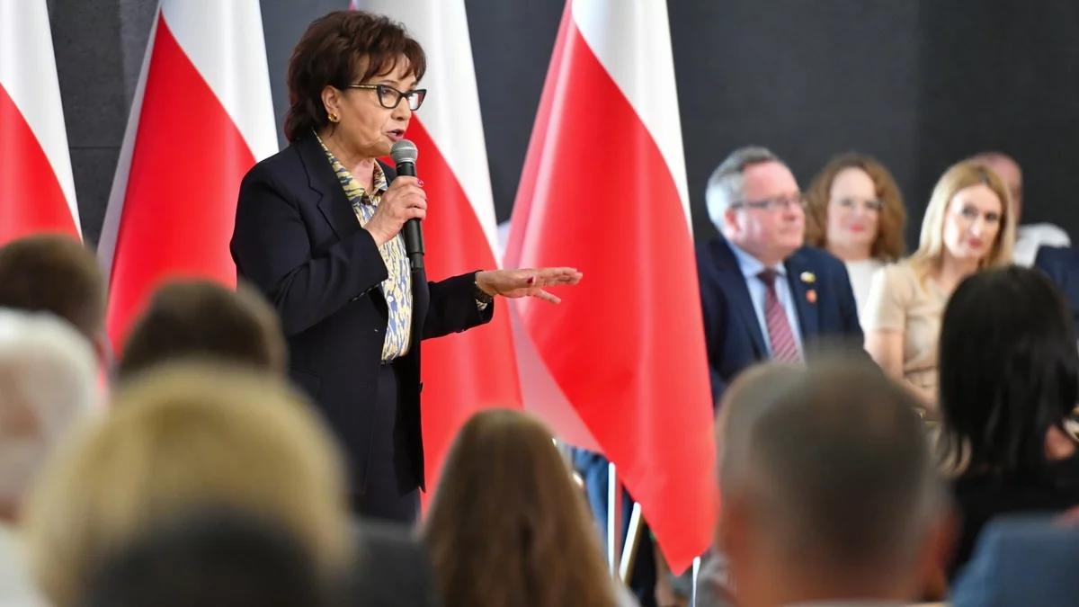 Elżbieta Witek: priorytetem jest bezpieczeństwo Polaków, to cel rządu Zjednoczonej Prawicy