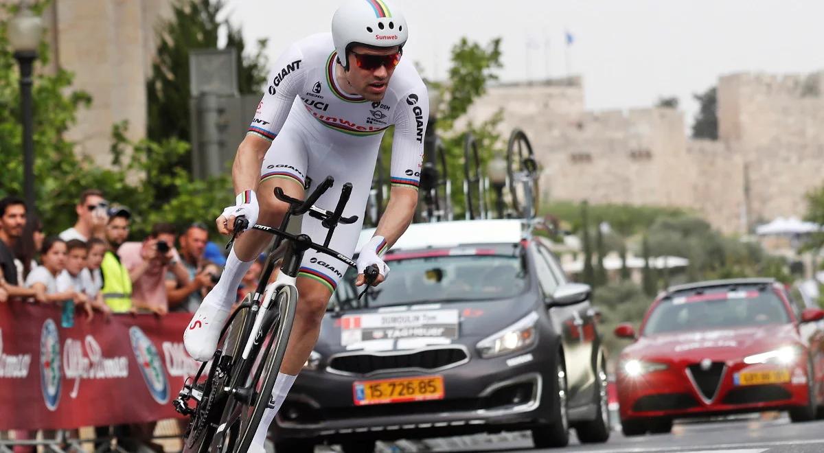 Giro d'Italia: wielkie otwarcie obrońcy tytułu. Dumoulin najszybszy na pierwszym etapie 
