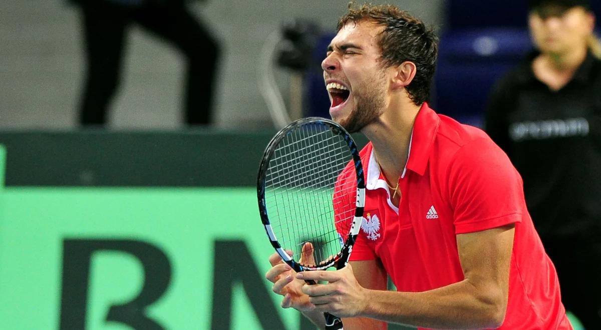 Puchar Davisa: Janowicz pokonał Stachowskiego. Polska przed szansą na grę w elicie