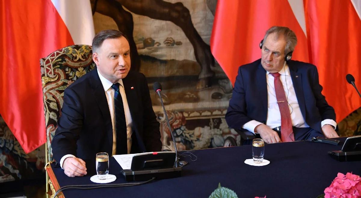 Polska odcięta od rosyjskiego gazu. Prezydent Duda w Pradze: zostaną podjęte odpowiednie kroki prawne