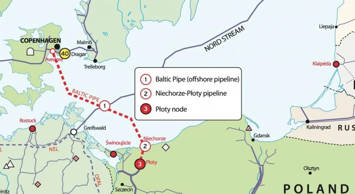 Gaz-System: pozytywny wynik pierwszej fazy Open Season dla Baltic Pipe