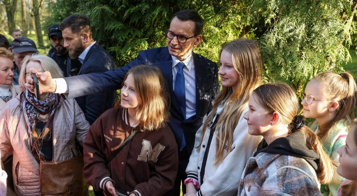 Mateusz Morawiecki: majowa pogoda potrafi być bardziej nieprzewidywalna niż poglądy naszej opozycji