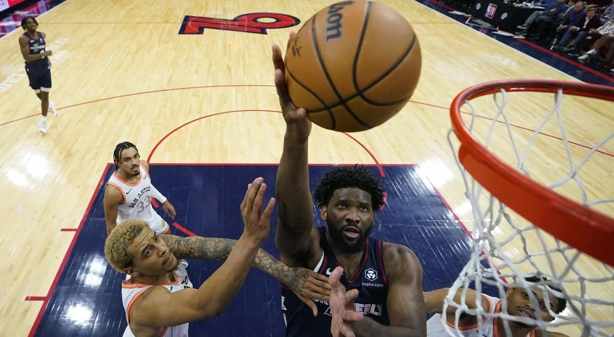 NBA: Sochan i Spurs nie zatrzymali rozpędzonych Sixers. Joel Embiid zdobył... 70 punktów!