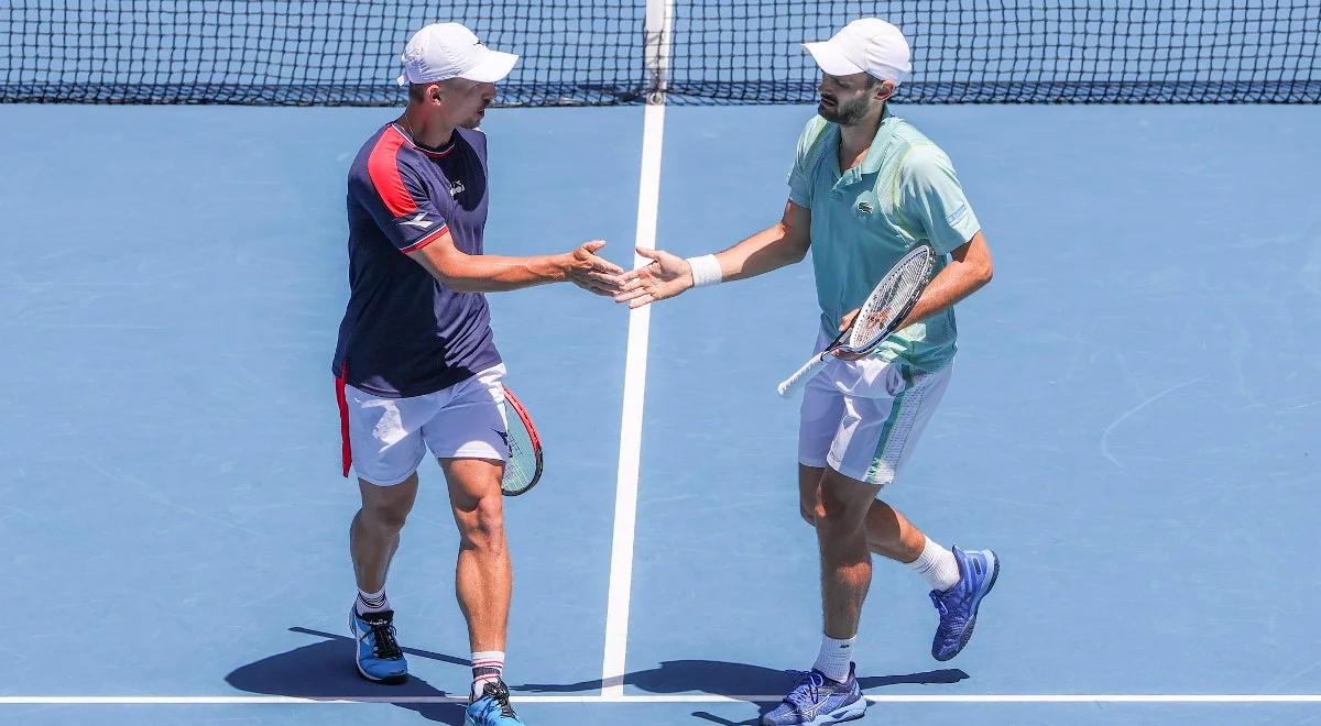 Australian Open: Jan Zieliński i Hugo Nys w drugiej rundzie. Zacięty mecz polsko-monakijskiego duetu 