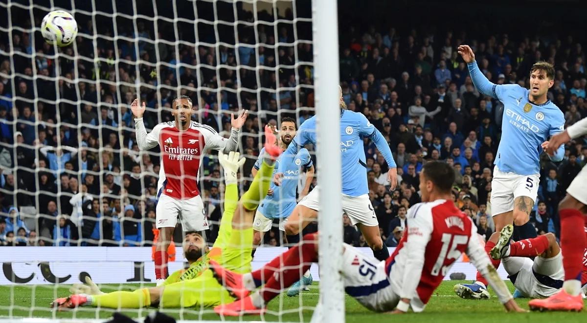 Premier League. Manchester City - Arsenal. Hit na remis. Dramat "Kanonierów" w końcówce