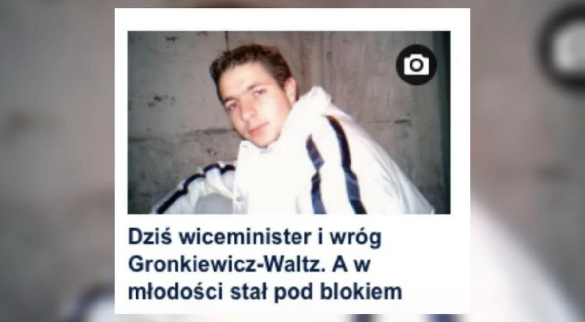 Portal oskarża Patryka Jakiego o to, że... "w młodości stał pod blokiem". Internauci odpowiadają