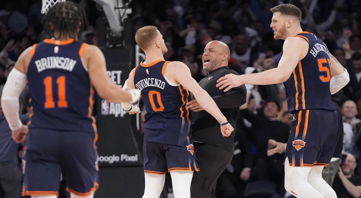 NBA. Zacięty mecz Nuggets z Lakers. Kapitalny powrót New York Knicks