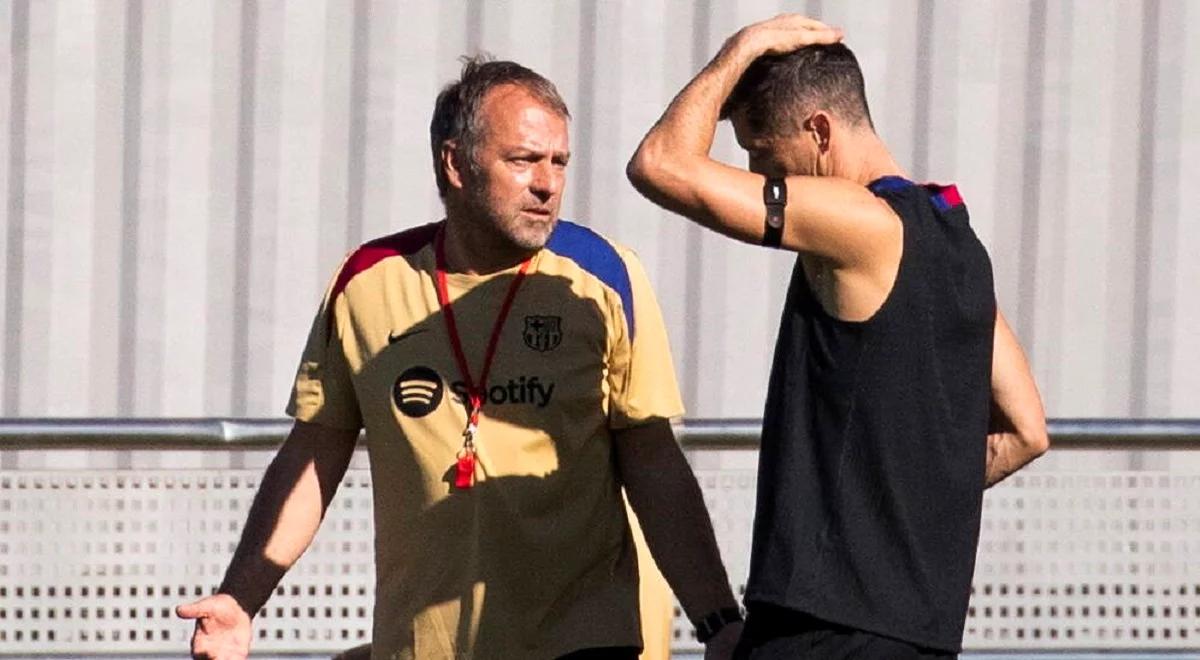 Trener Barcelony reaguje na uraz Lewandowskiego. "Nie ma drugiego takiego piłkarza"