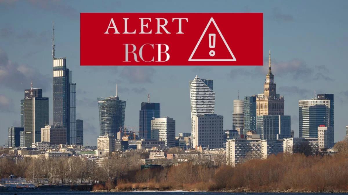 Alert RCB. Huk i drony nad Warszawą. Co się dzieje?
