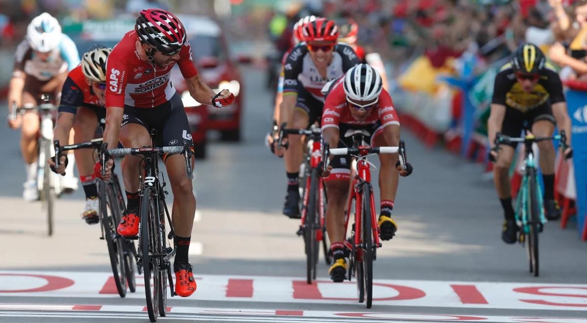 Vuelta Espana 2017: Lotto Soudal ma kolejnego zwycięzcę etapowego. "El Pistolero" wypalił 10 kilometrów przed metą...ale kapiszonem