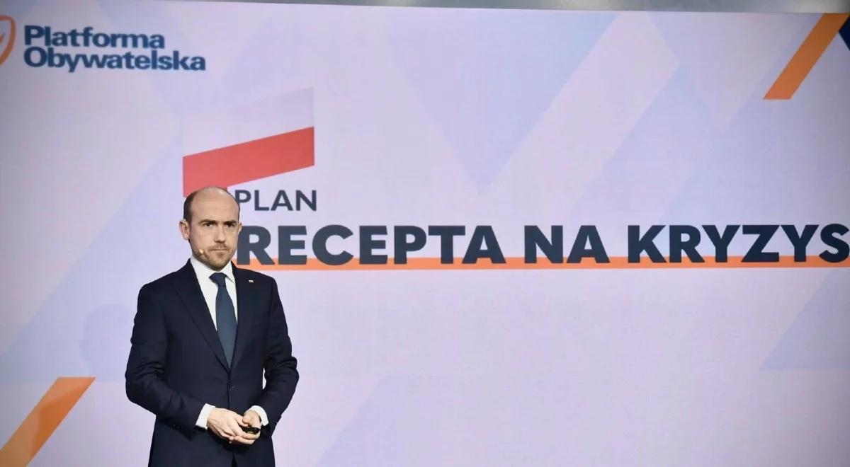 "To recepta, ale na to, jak doprowadzić do kryzysu". Politycy o propozycji gospodarczej PO