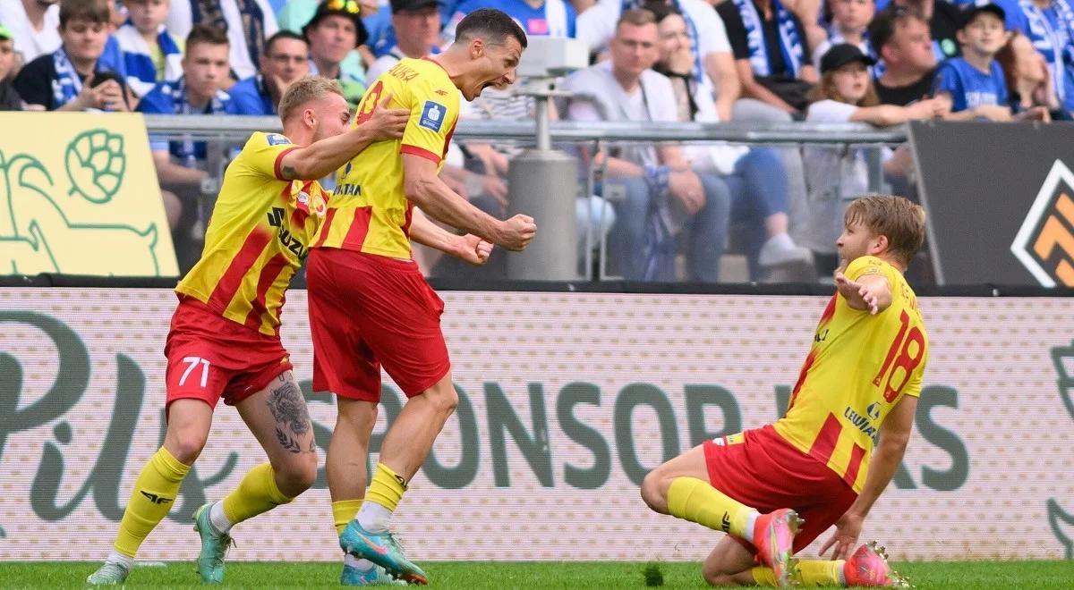 Ekstraklasa. Korona Kielce zdobyła Poznań. Warta żegna się z elitą