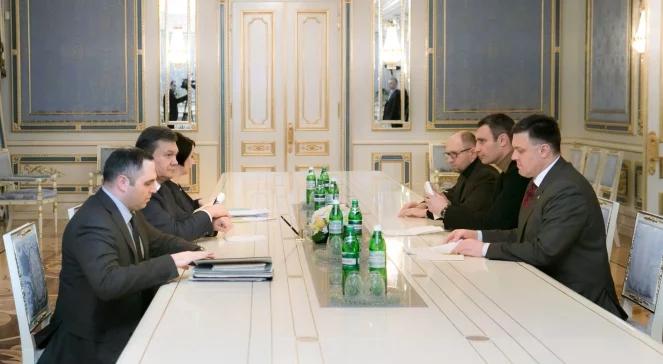 Nowe propozycje? Liderzy opozycji u Janukowycza