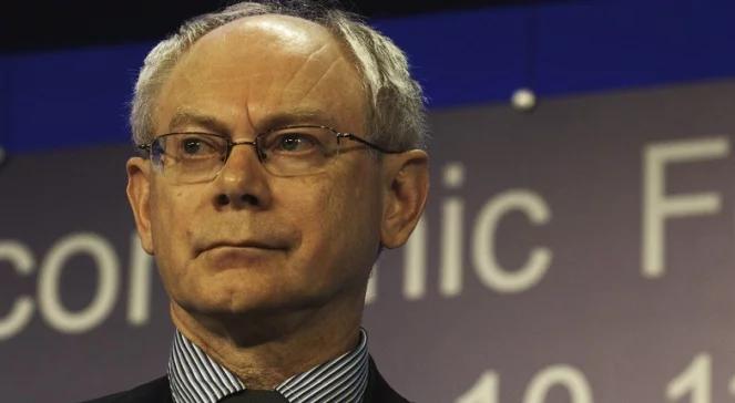 Rompuy bije na alarm, dostaje się i Polsce