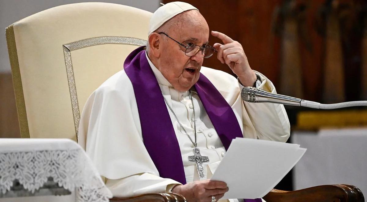 Zaskakujące słowa papieża Franciszka. "Ukraina mogłaby wywiesić białą flagę"