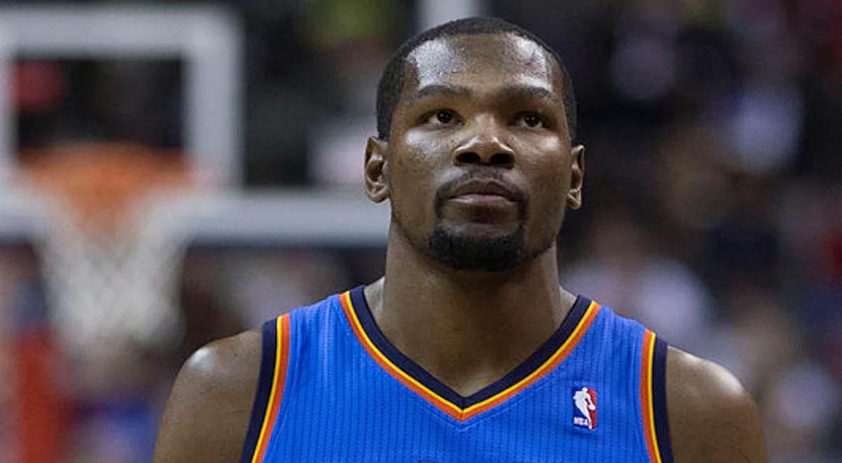 NBA: triple-double i "trójka" numer tysiąc Kevina Duranta