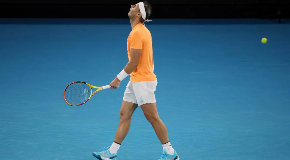 Australian Open: Nadal odpadł w drugiej rundzie. Obrońca tytułu przegrał z rywalem i kontuzją