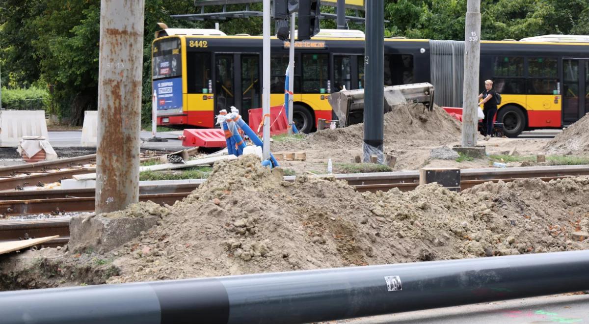 Niewybuch przy moście w Warszawie. "Czekamy na saperów"