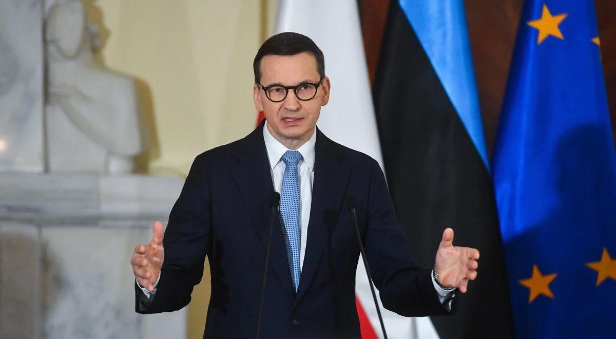 Premier Morawiecki: sankcje na Rosję muszą być twarde, ale potrzeba wsparcia w zakresie ochrony produktów rolnych