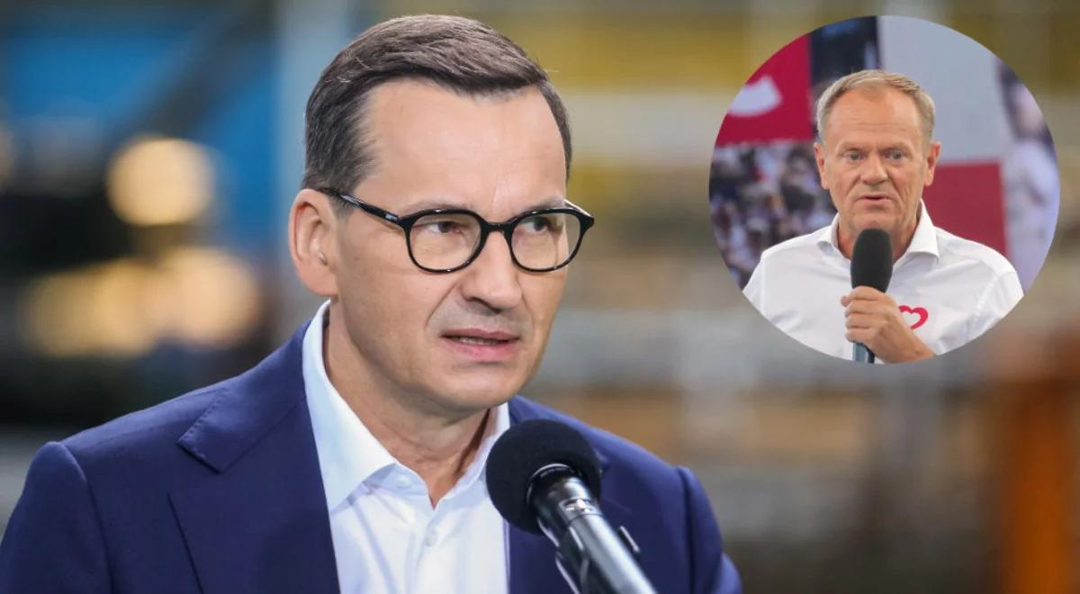 Tusk nie widzi zagrożenia na granicy. Premier Morawiecki do EPP: zabierzcie go z powrotem do Brukseli