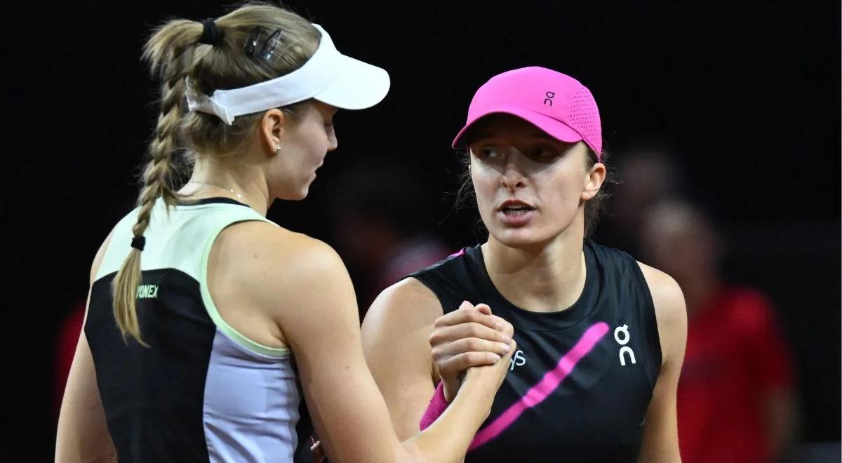 WTA potwierdza zawieszenie przed meczem Świątek - Rybakina