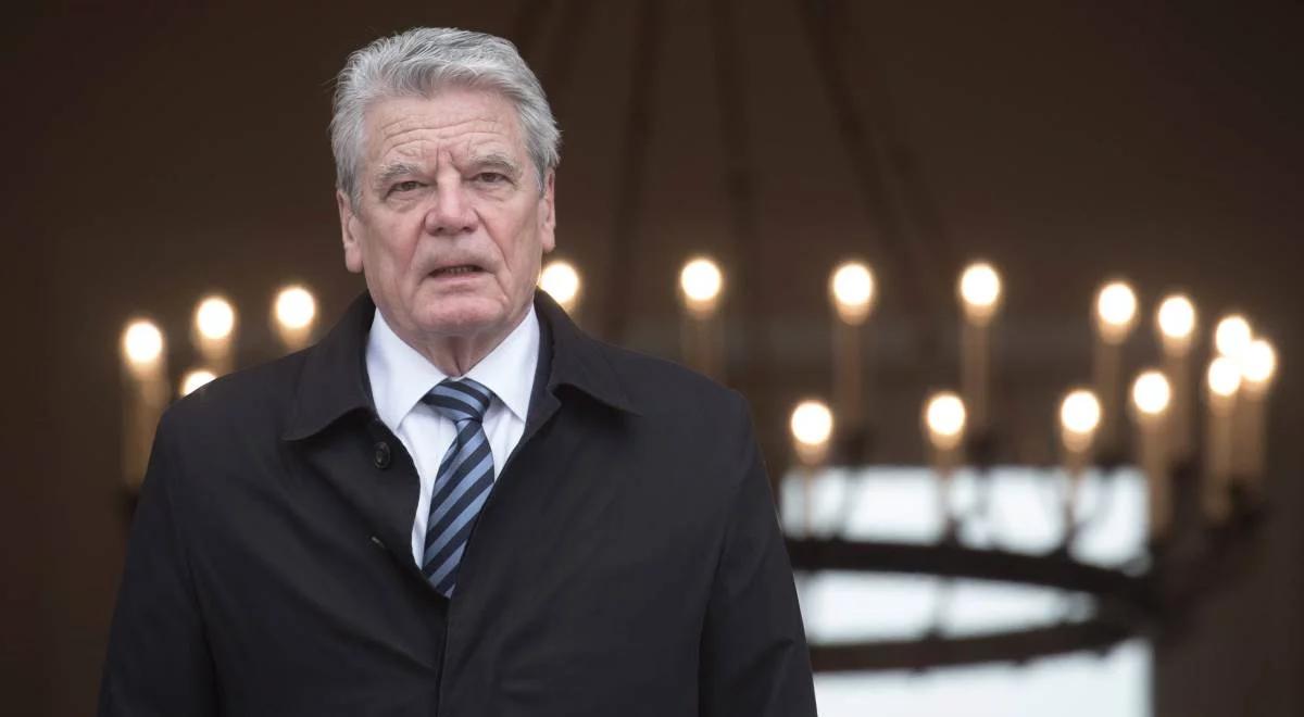 "Nie na pół kadencji". Joachim Gauck może znów kandydować na urząd prezydenta