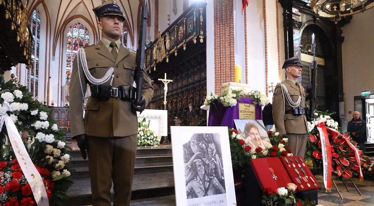 Uroczystości pogrzebowe Hanny Szczepanowskiej. "Dodawała młodzieży skrzydeł patriotycznych"