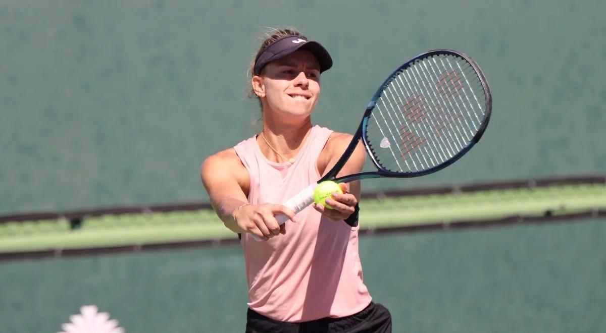 WTA Indian Wells: Magda Linette lepsza od Alicji Rosolskiej w "polskim meczu" debla