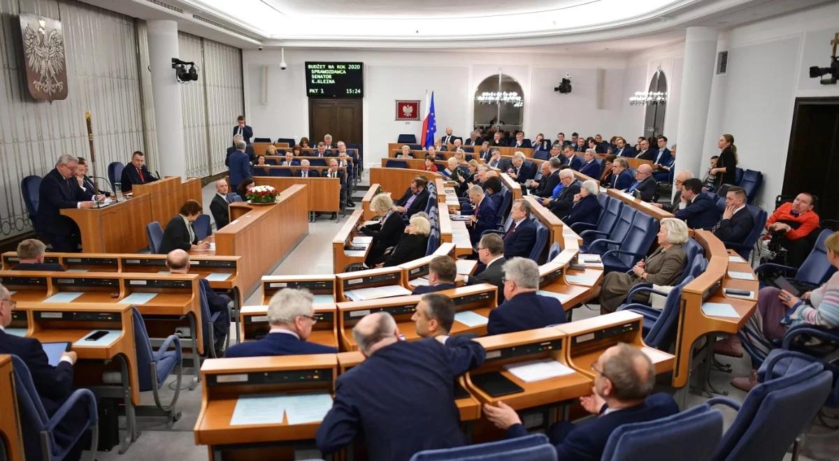 Senatorowie zdecydowali ws. ustawy budżetowej na rok 2020