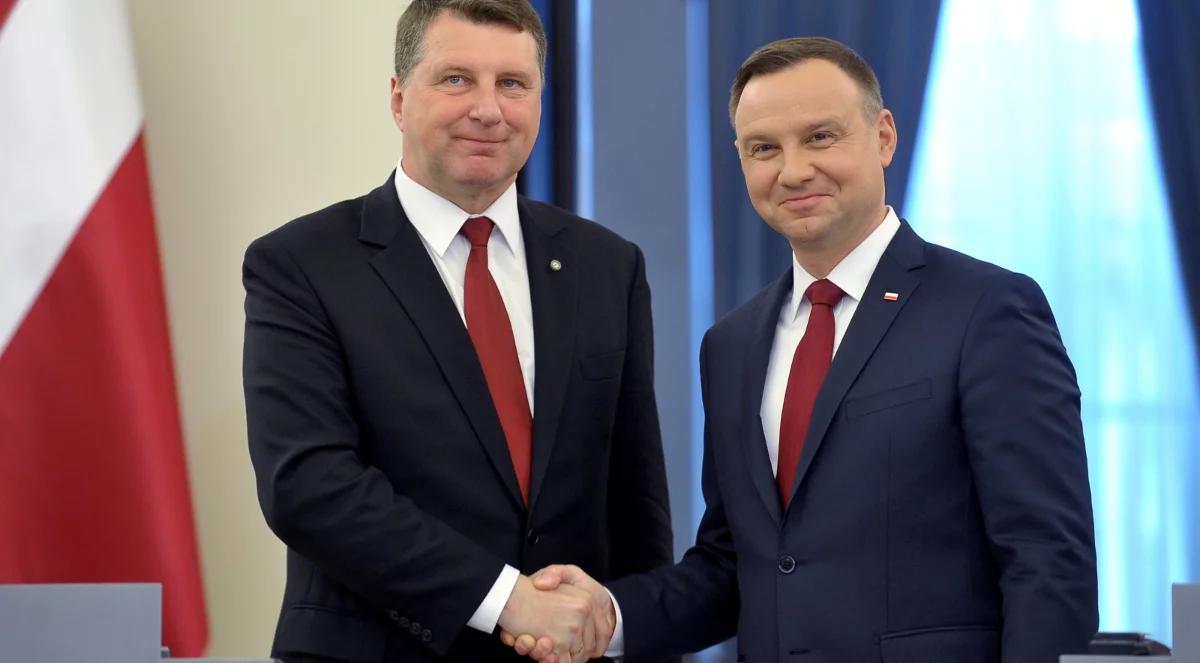 Prezydent Duda: Polska i Łotwa za łagodnym Brexitem