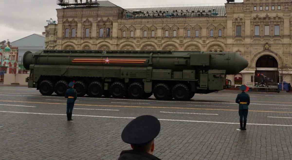 Atomowy arsenał Rosji. Pieskow: sięgniemy do niego w przypadku "zagrożenia istnienia państwa"