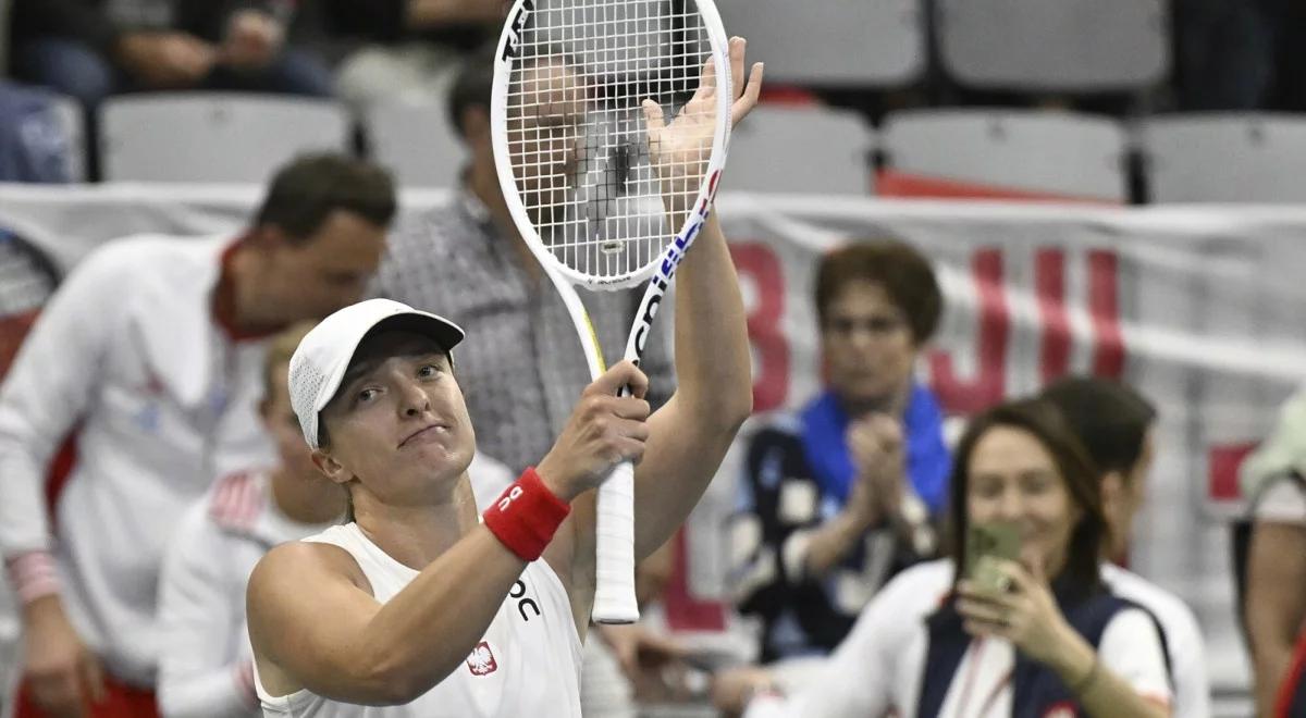 Billie Jean King Cup. Hiszpania - Polska. Wiemy, kiedy przełożony mecz z udziałem Świątek 