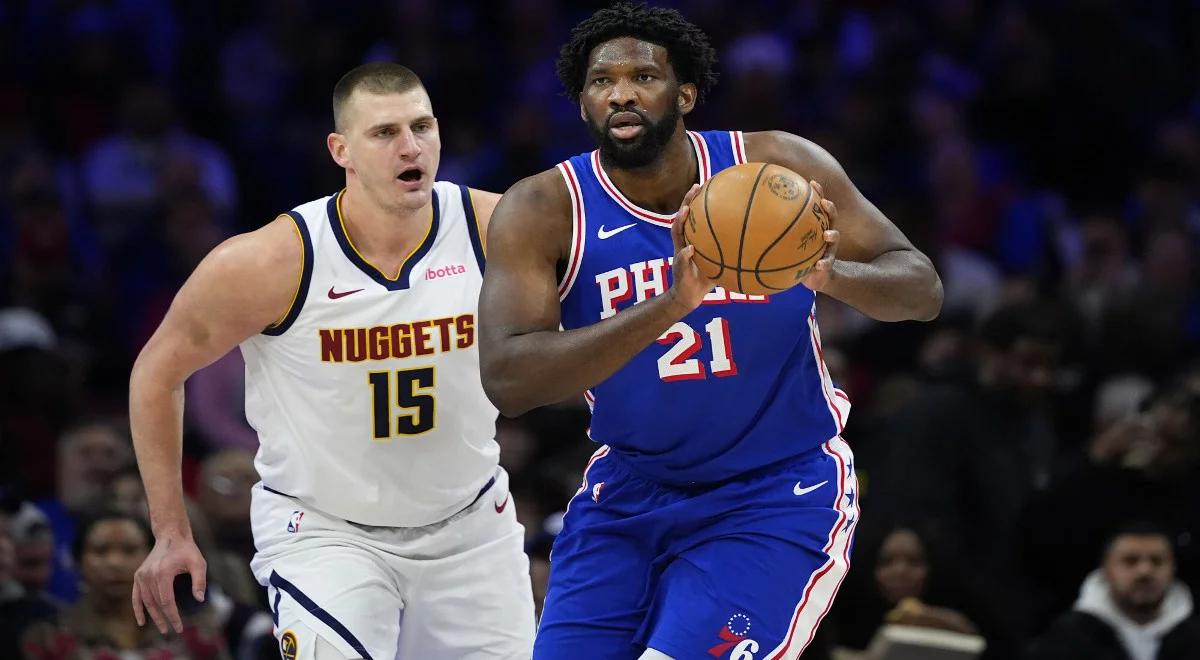 NBA: Embiid przyćmił Jokicia. 76ers pokonali Nuggets 