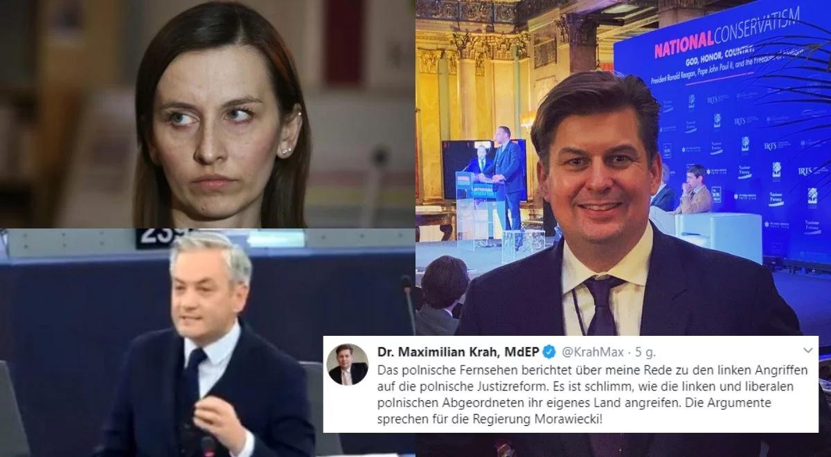 "Argumenty są po stronie rządu Morawieckiego". Niemiecki europoseł krytykuje polską opozycję