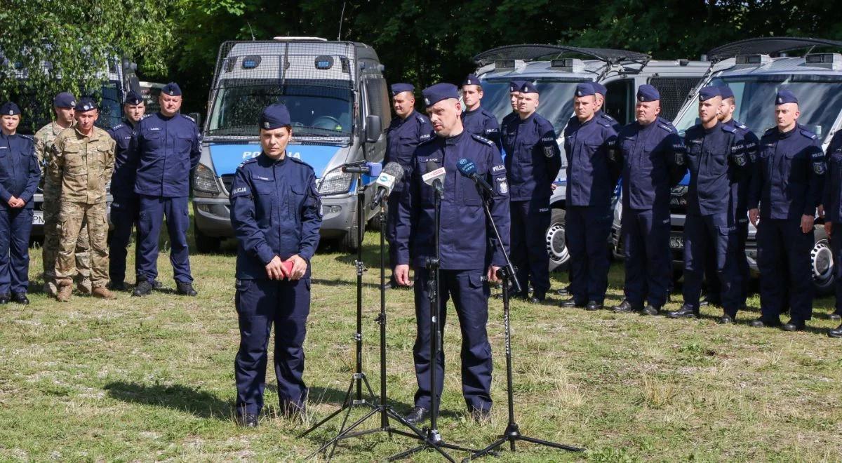 Komendant Główny Policji na granicy z Białorusią. Padła ważna deklaracja