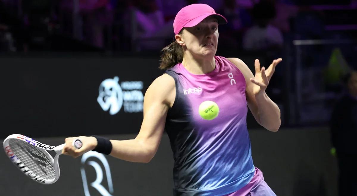 WTA Finals. Iga Świątek - Daria Kasatkina. Imponujący mecz Polki. O jej losie zdecydują jednak rywalki