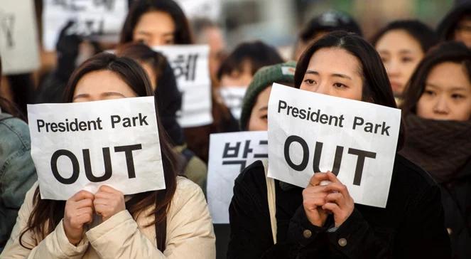 Protesty w Seulu. "Władza nie była w rękach prezydent Park Geun-hye"