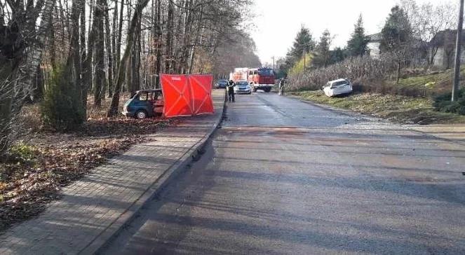 Lubelskie: pożar samochodu po zderzeniu. Kierująca zginęła na miejscu